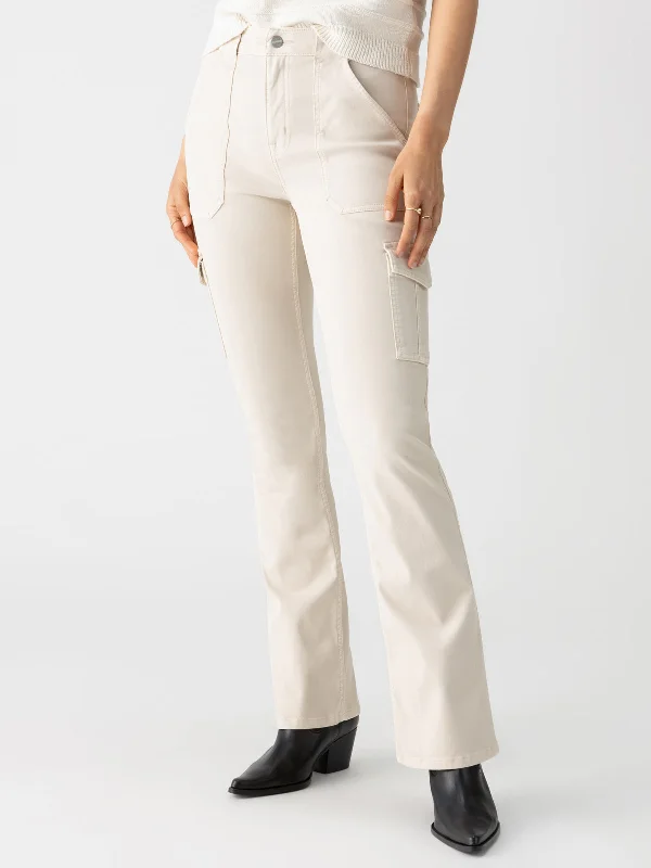 Pants For Custom High School Orders-Sculpted Hayden Bootcut Standard Rise Pant Toasted Almond