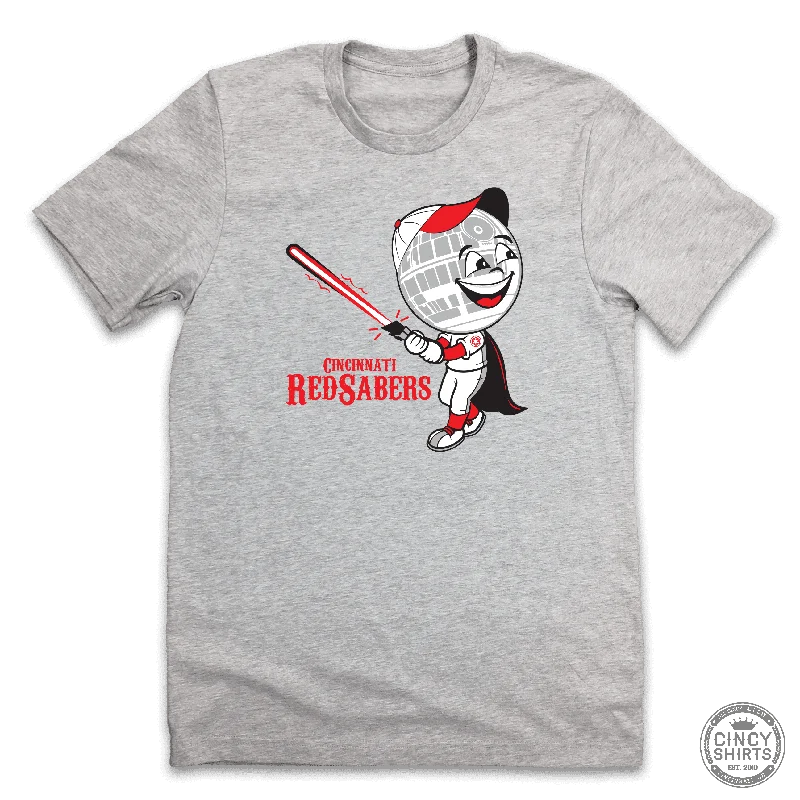 T-Shirt For High School Teams-Cincinnati Red Sabers