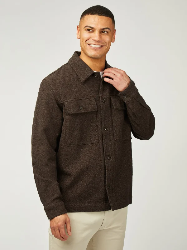 Jackets For Kids-Cotton Jacket - Cocoa