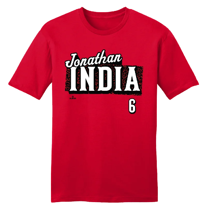 T-Shirt For Group Customization-Jonathan India Speckle Team Font