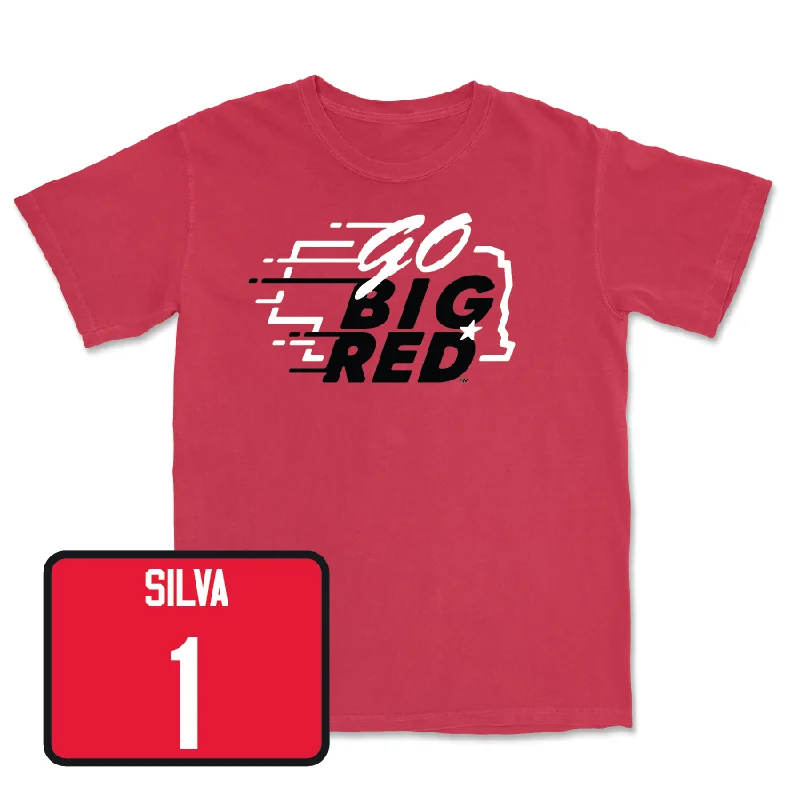 T-Shirt For Group Sports Fan Orders-Red Baseball GBR Tee - Riley Silva