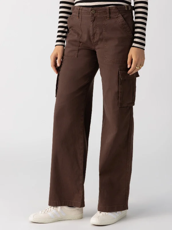 Pants For Fan Apparel Customization-Reissue Cargo Standard Rise Pant  Brown Sugar