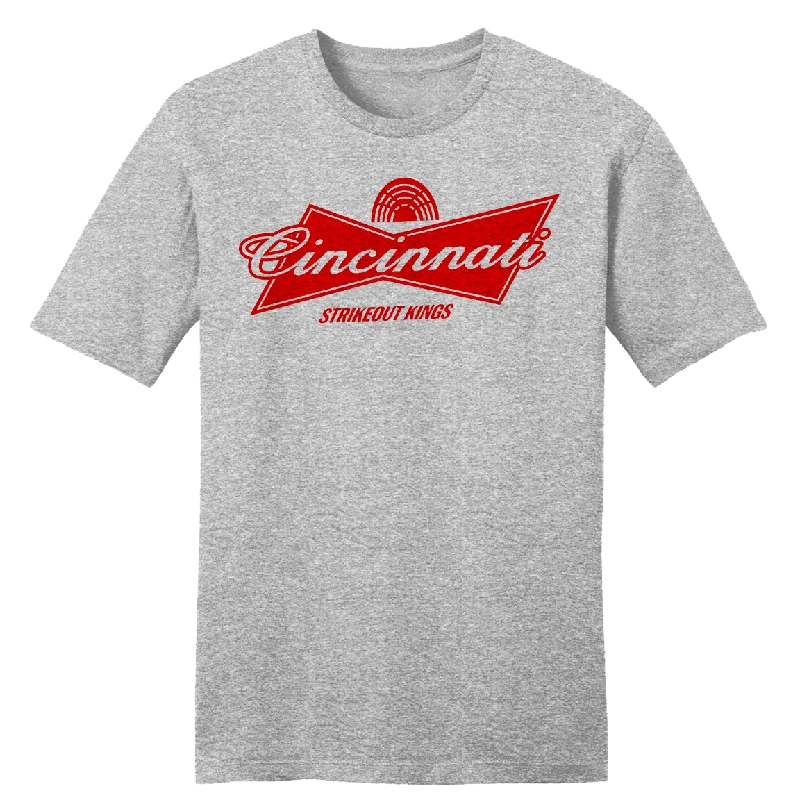 T-Shirt For College Event Customization-Cincinnati Strikeout Kings