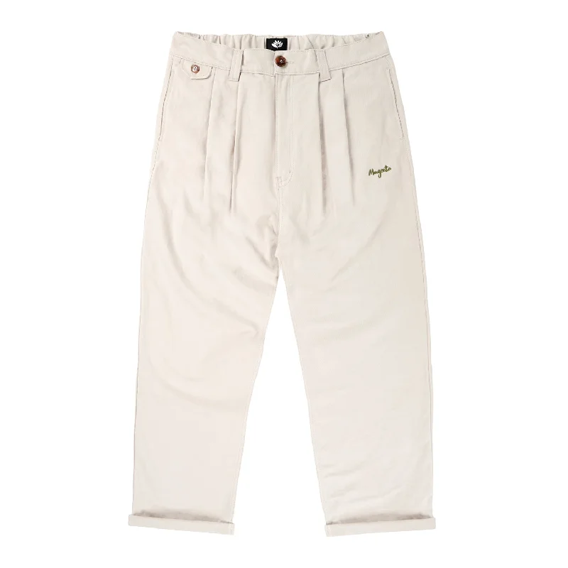 Pants For Youth Sports Teams-MAGENTA SKATEBOARDS - "CORLEONE" CHINO PANTS (CEMENT)