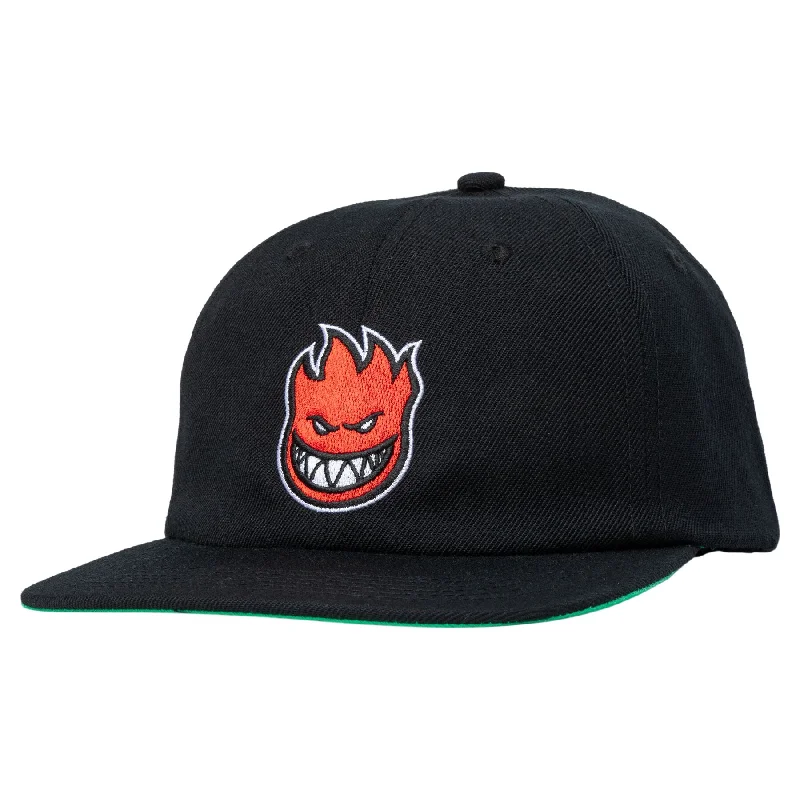 Hat For Special Edition Orders-SPITFIRE WHEELS - "LIL BIGHEAD FILL" STRAPBACK HAT (BLACK/RED/BLACK)