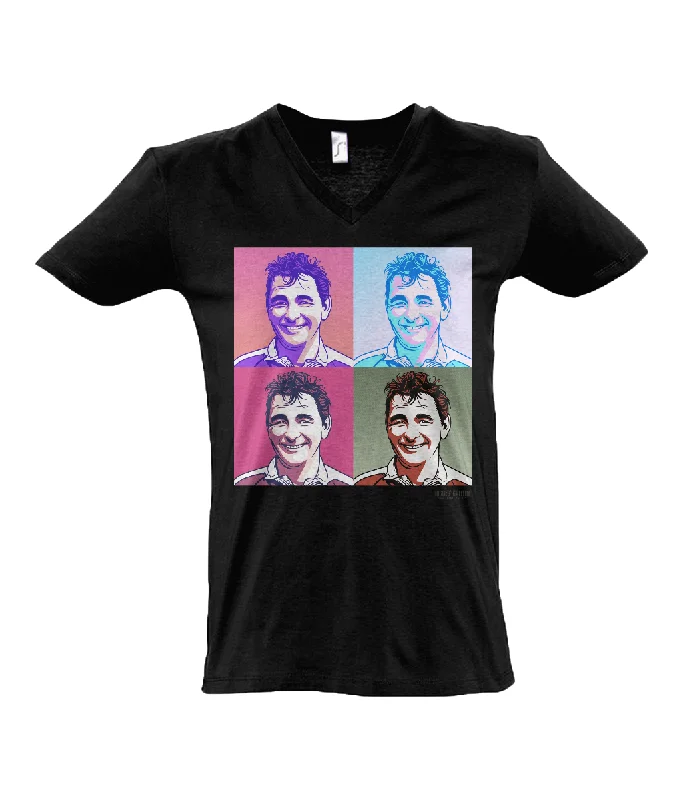 T-Shirt For Custom Team Merchandising-Clough Pop Art Version D T-Shirt