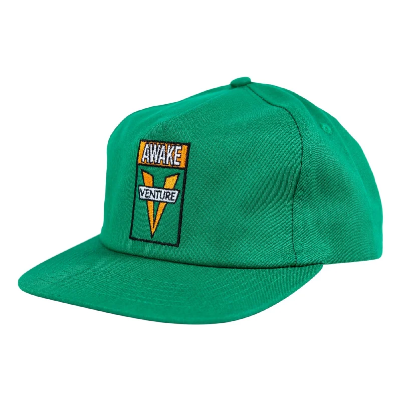 Hat With Player Names-VENTURE AWAKE SNAPBACK HAT - GREEN