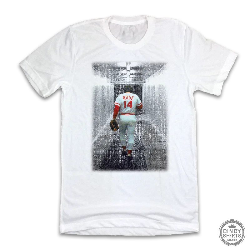 T-Shirt For Event Apparel Customization-Pete Rose in the Hall