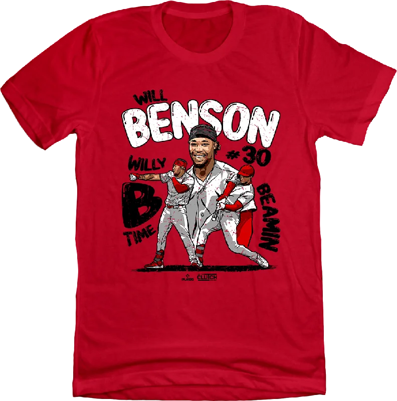 T-Shirt For Personalized Fan Gear-Will Benson is Beamin'