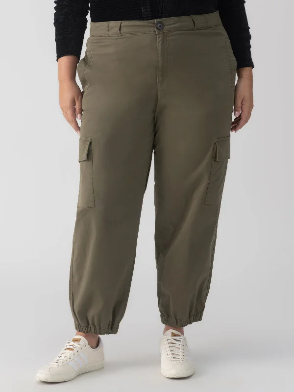 Pants For Softball Game Day Merchandise-Take Over Jogger Mid-Rise Pant Kalamata Inclusive Collection