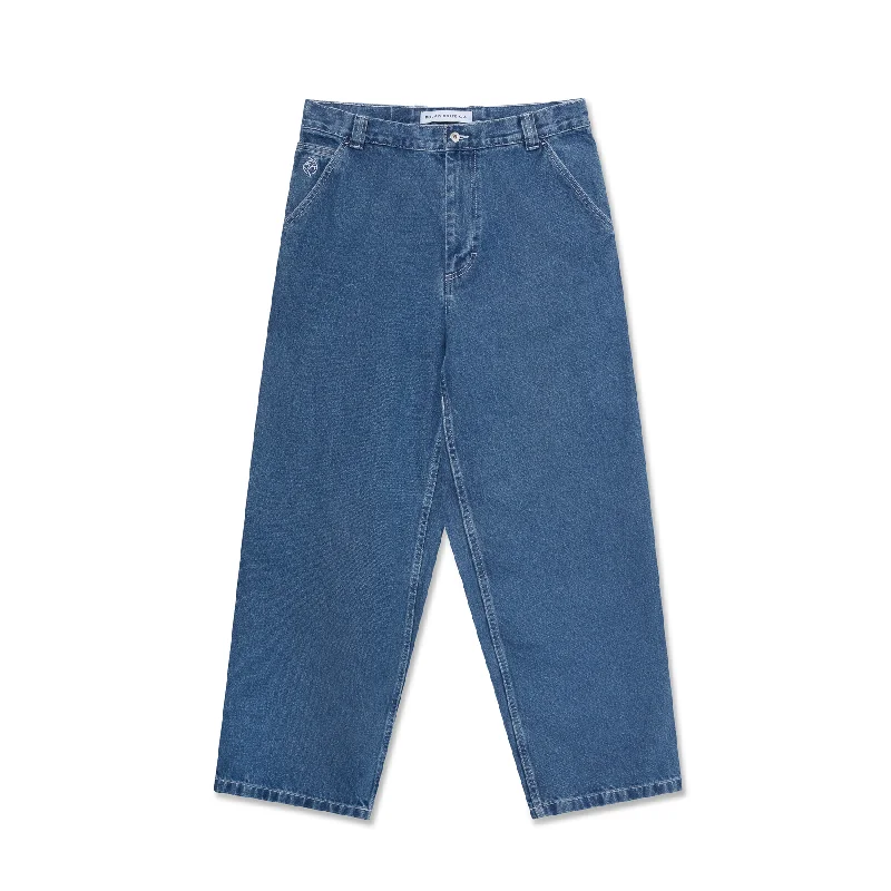 Pants For Official Merchandise-Polar Big Boy Work Jeans - Blue Wash