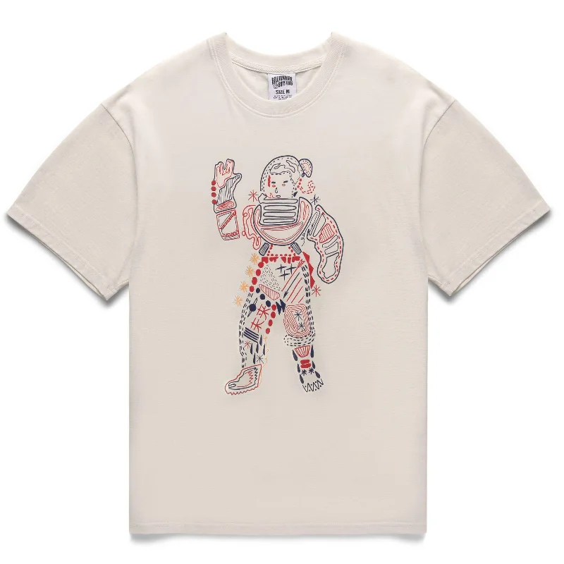 T-Shirt For Softball Teams-BB SPACE AND TIME KNIT T-SHIRT