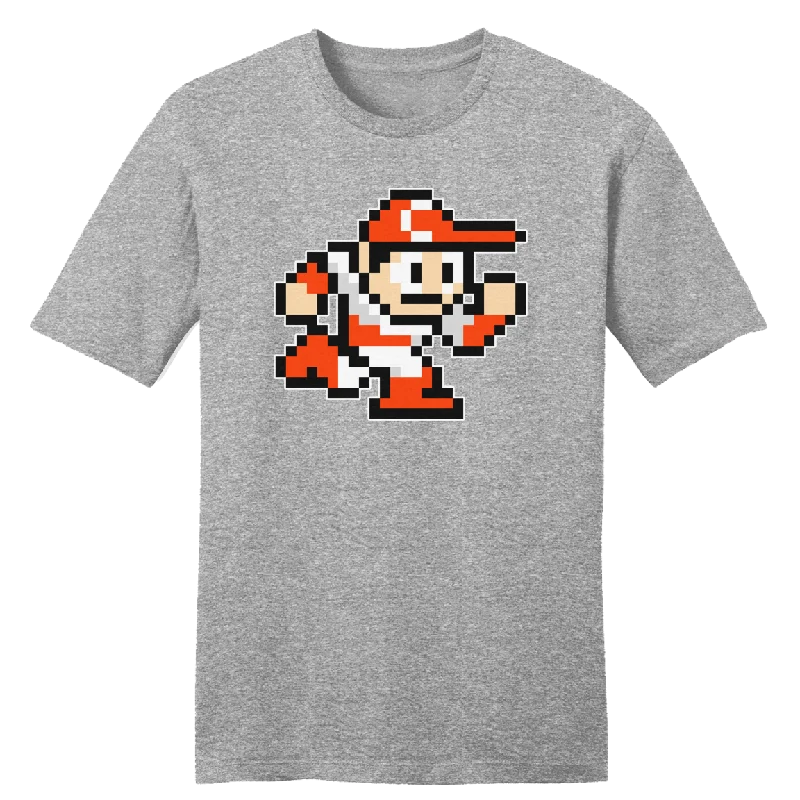 T-Shirt With Custom Color Options-Cincy Baseball Mega Man