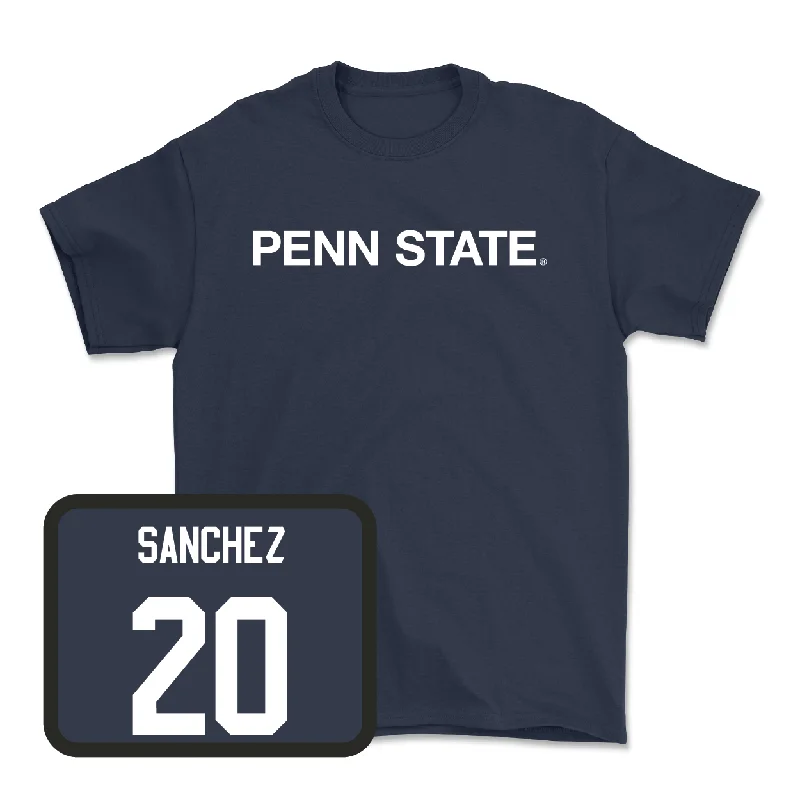 T-Shirt For Custom Fan Gear-Navy Baseball Penn State Tee - Frankie Sanchez