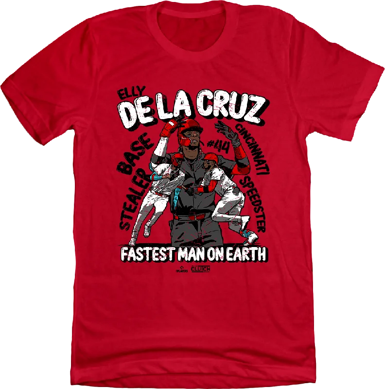 T-Shirt For Event Customization-Elly De La Cruz Is The Fastest Man On Earth