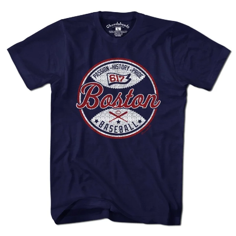 T-Shirt For Alumni Merchandise-Boston Baseball Passion History Pride T-Shirt