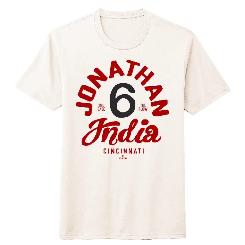 T-Shirt For Youth Fan Recognition-Jonathan India No. 6 MLBPA Tee