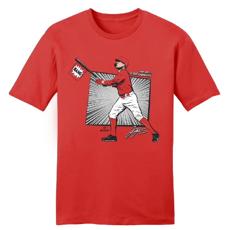 T-Shirt For Personalized Custom Team Orders-Joey Votto 2000 Hits