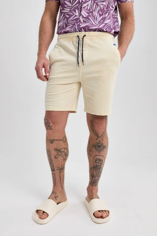 Shorts For Group Team Apparel Customization-Sand Acid-Washed Short