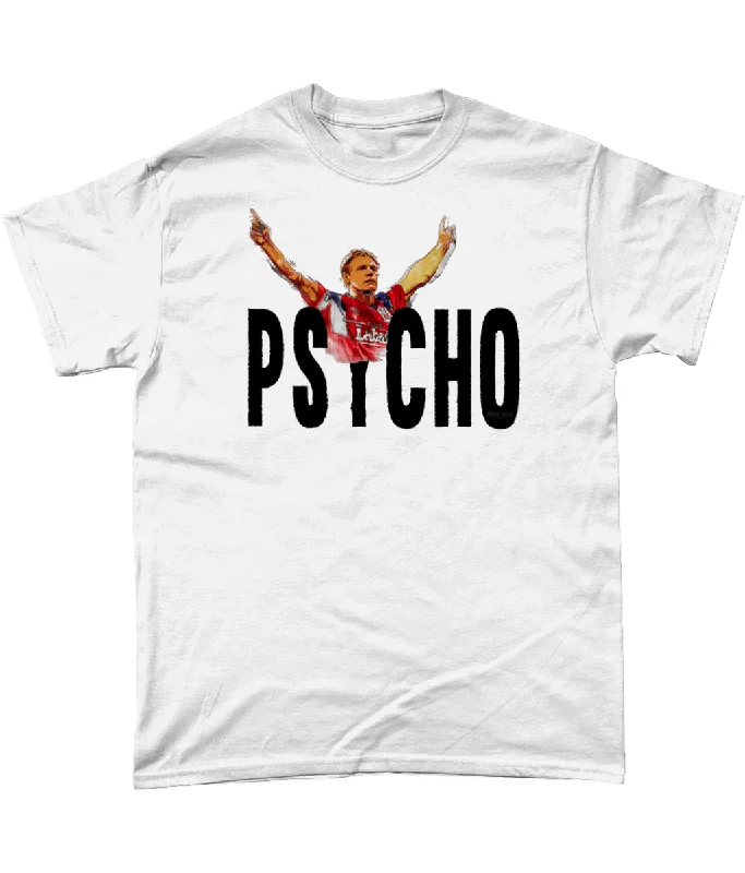 T-Shirt With Player Signature Embroidery-Psycho Unisex Budget T-Shirt