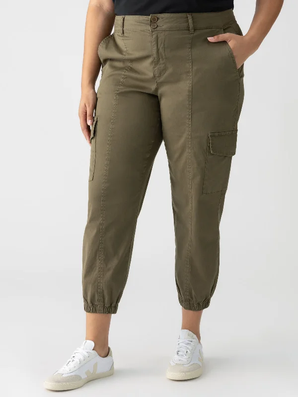 Pants For Family Fan Merchandise-Rebel Standard Rise Pant Hiker Green Inclusive Collection