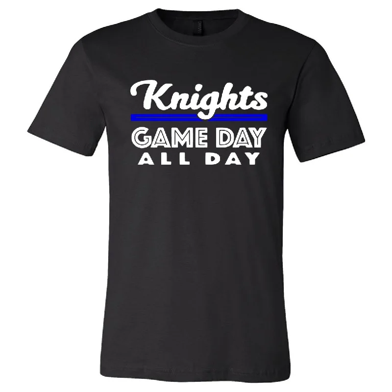 T-Shirt For Team Recognition-Windsor - Knights Game Day All Day - Black (Tee/Drifit/Hoodie/Sweatshirt)