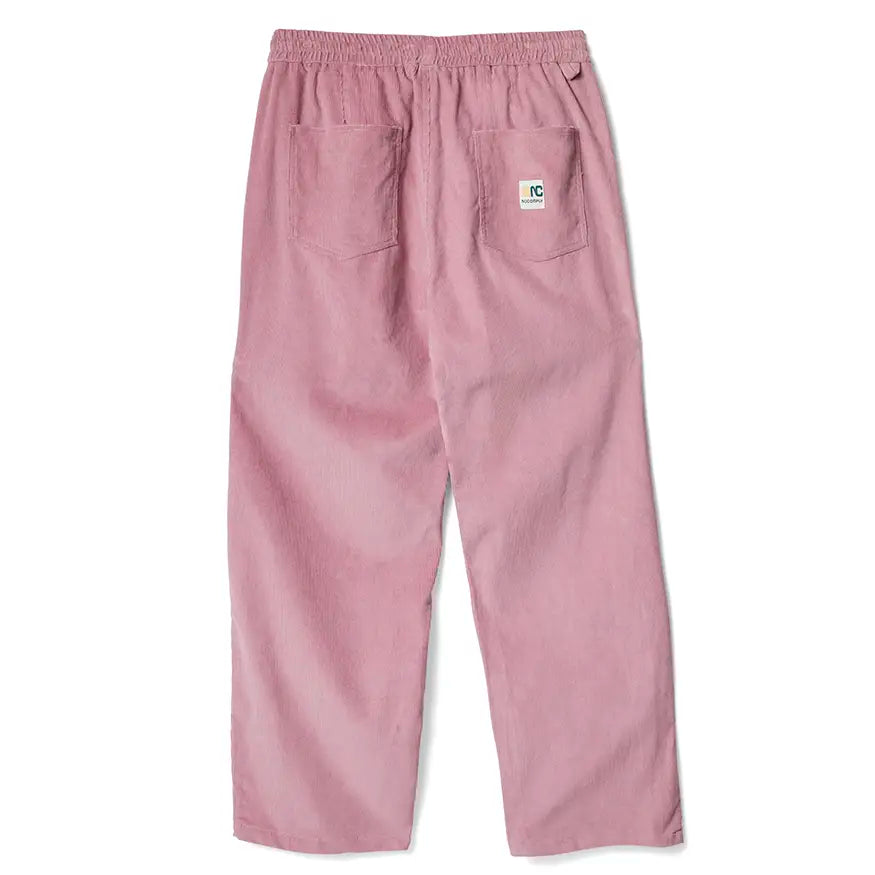 Pants With Custom Player Numbers-No-Comply New Wave Corduroy Skate Pant - Rose