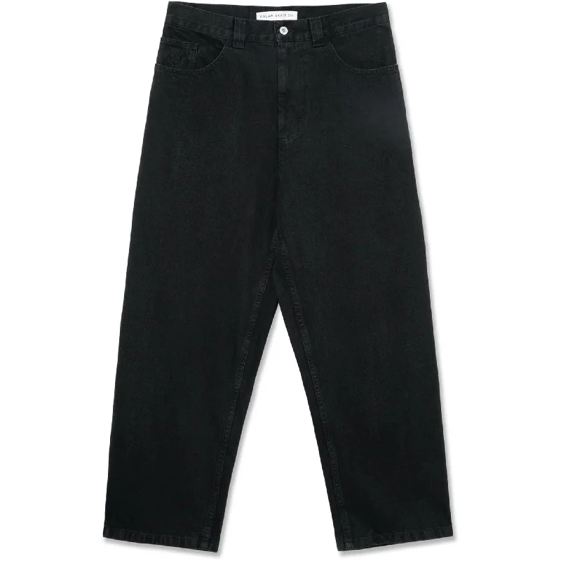 Pants For Youth Team Apparel-Polar Big Boy Pants Pitch Black