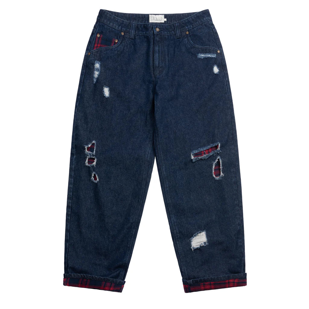 Pants For League Orders-Dime Secret Baggy Denim Pants