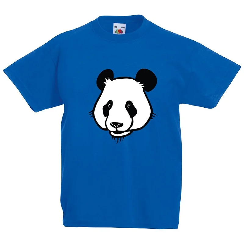 T-Shirt For Fan Club Custom Gear-Kids Cute Panda Bear Retro T-Shirt