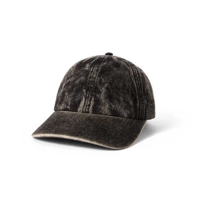 Hat For Event Apparel Customization-Polar Stroke Logo Denim Hat - Acid Black