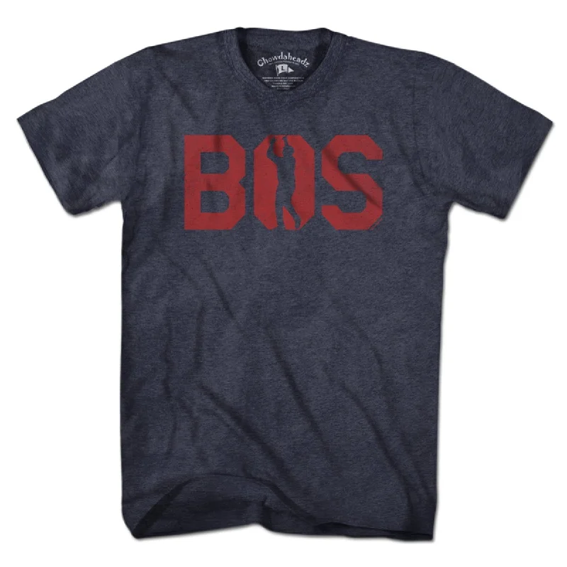 Custom T-Shirt-BOS Baseball Point T-Shirt