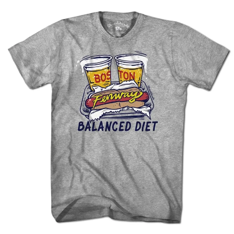 T-Shirt For Professional Teams-Balanced Diet T-Shirt