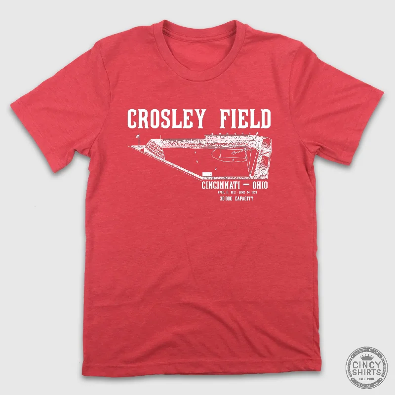 T-Shirt For Limited-Edition Team Gear-Crosley Field