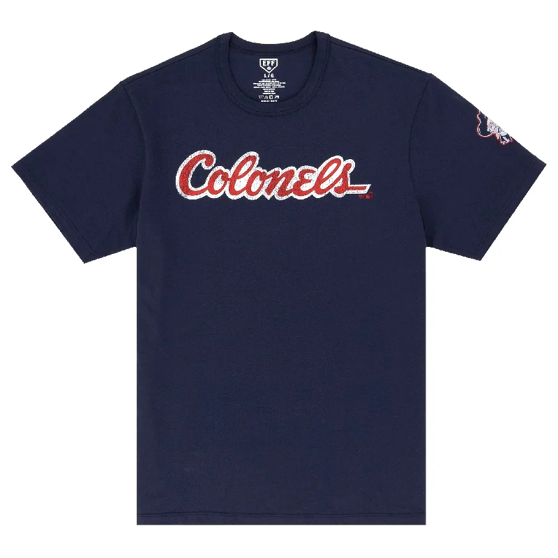 T-Shirt With Custom Graphics-Louisville Colonels EFF MiLB Vintage T-Shirt