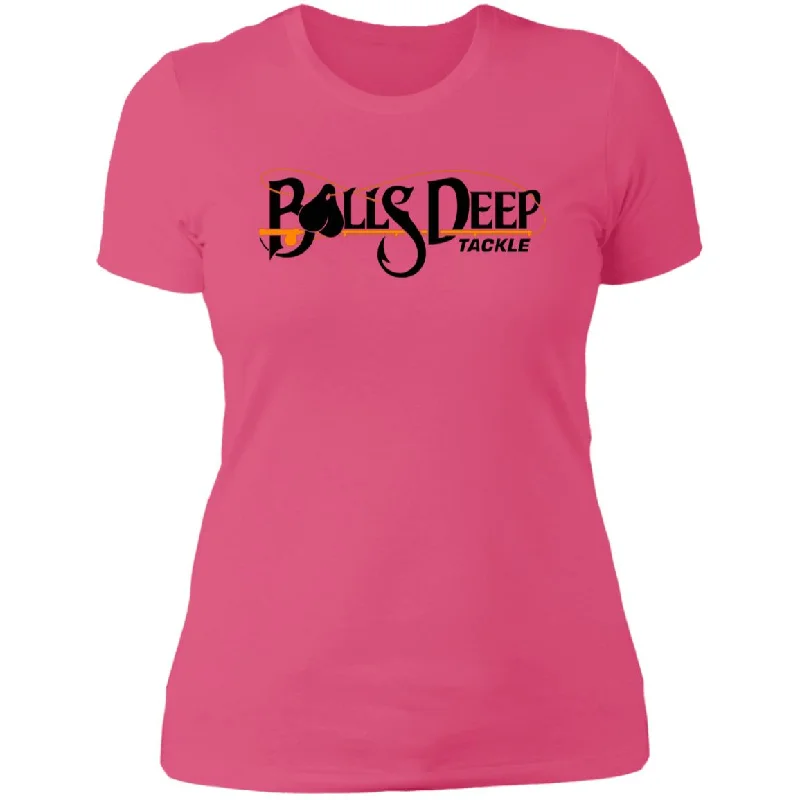 T-Shirt With Custom Team Names-Ladies Logo T-Shirt