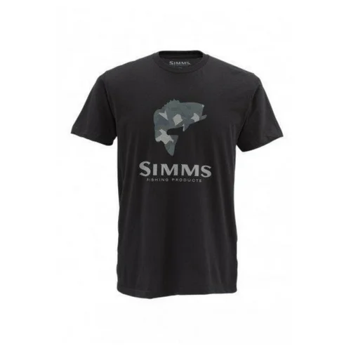 T-Shirt For Special Team Customization-Simms Bass Logo SS T-Shirts