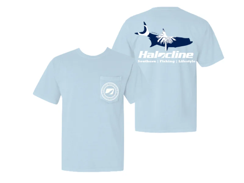 T-Shirt For Limited-Time Offers-Halocline South Carolina Tarpon Pocket T-shirt