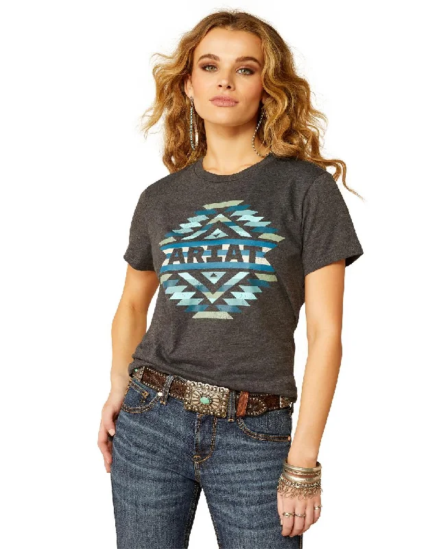 T-Shirt For Custom Fan Clothing-Ariat Womens Southwest Classic T-Shirt