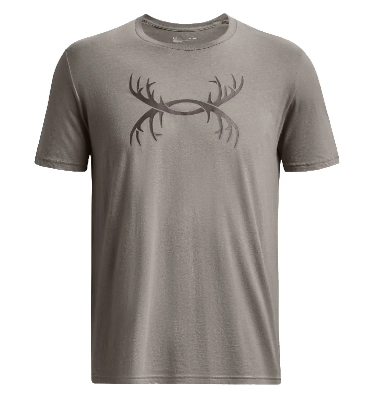 T-Shirt For Custom Alumni Gear-Men's UA Antler Logo T-Shirt