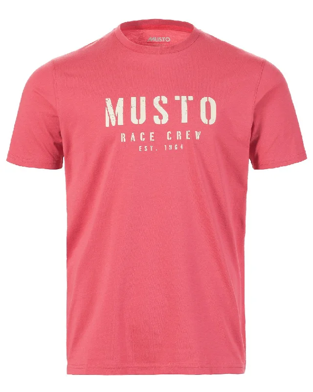 T-Shirt For Special Team Gifts-Musto Mens Classic Short Sleeve T-Shirt