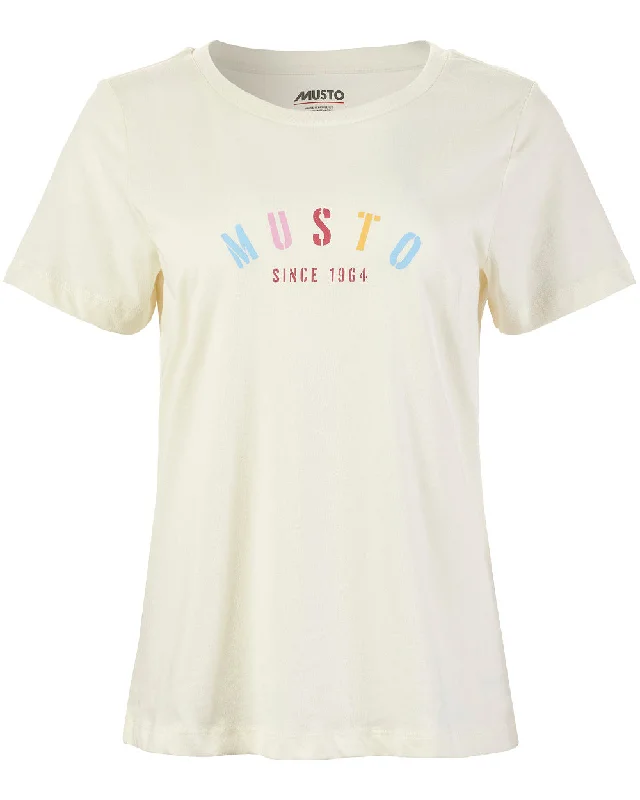 T-Shirt For Personalized Fan Apparel-Musto Womens Classic Short Sleeve T-Shirt