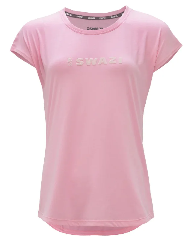 T-Shirt For Official League Merchandise-Swazi Womens Cap Sleeve T-Shirt