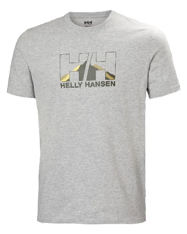 Personalized T-Shirt-Helly Hansen Mens Nord Graphic T-Shirt