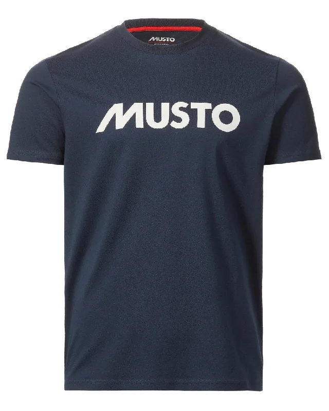 T-Shirt For Personalized High School Gear-Musto Logo T-Shirt